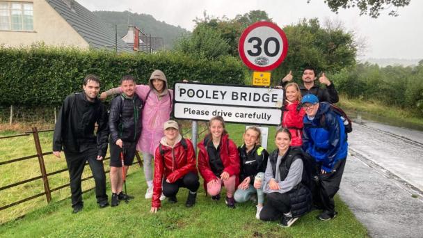 Grain team at Pooley Bridge