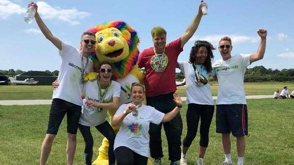 Wessex Charity Rainbow run